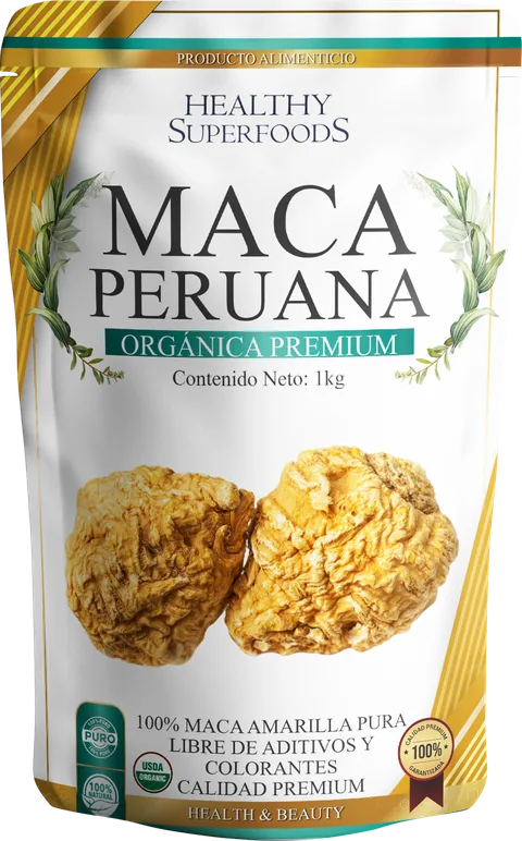 Bolsa de Maca Peruana Orgánica Premium 1 kg