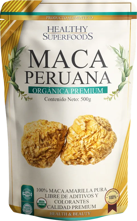 Maca Amarilla Orgánica 500 g