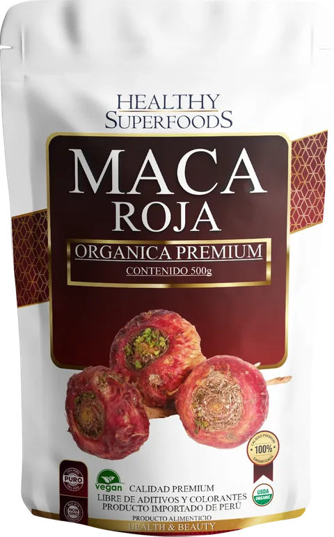 Maca Roja Orgánica 500 g